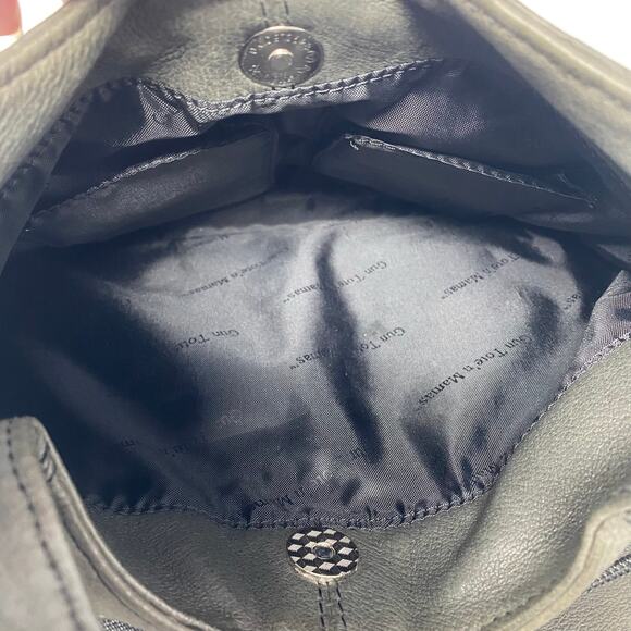 Gun Tote'n Mamas Gray Pleated Slouch Pouch Concealed Carry Shoulder Bag - Picture 6 of 16